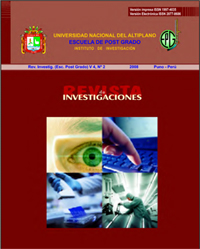 					Ver Vol. 4 Núm. 2 (2008): Revista de Investigaciones
				