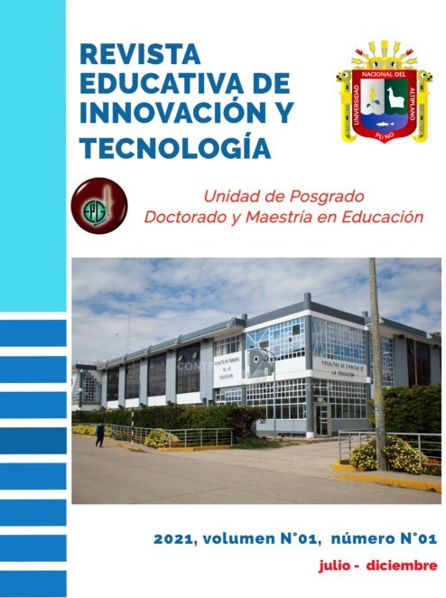 					View Vol. 1 No. 1 (2021): Revista educativa de innovación y tecnología
				