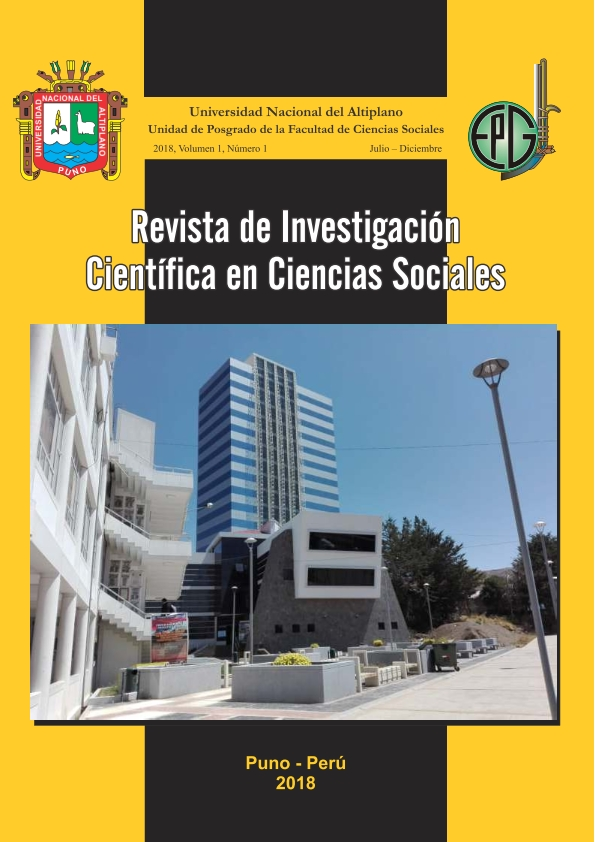 Revista de Investigación Científica en Ciencias Sociales