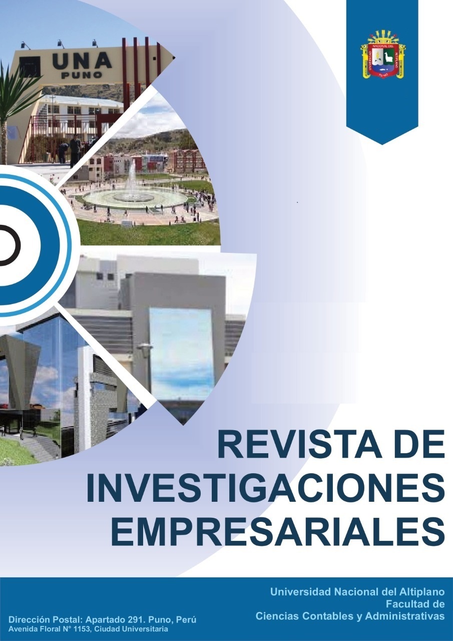 					Ver Vol. 1 Núm. 2 (2020): REVISTA DE INVESTIGACIONES EMPRESARIALES
				